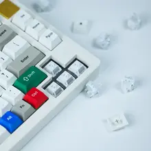 自作キーボード スイッチ リニア ホワイトフォックス V2 HIFIな打鍵音 早期ボトムアウト ホットスワップ対応