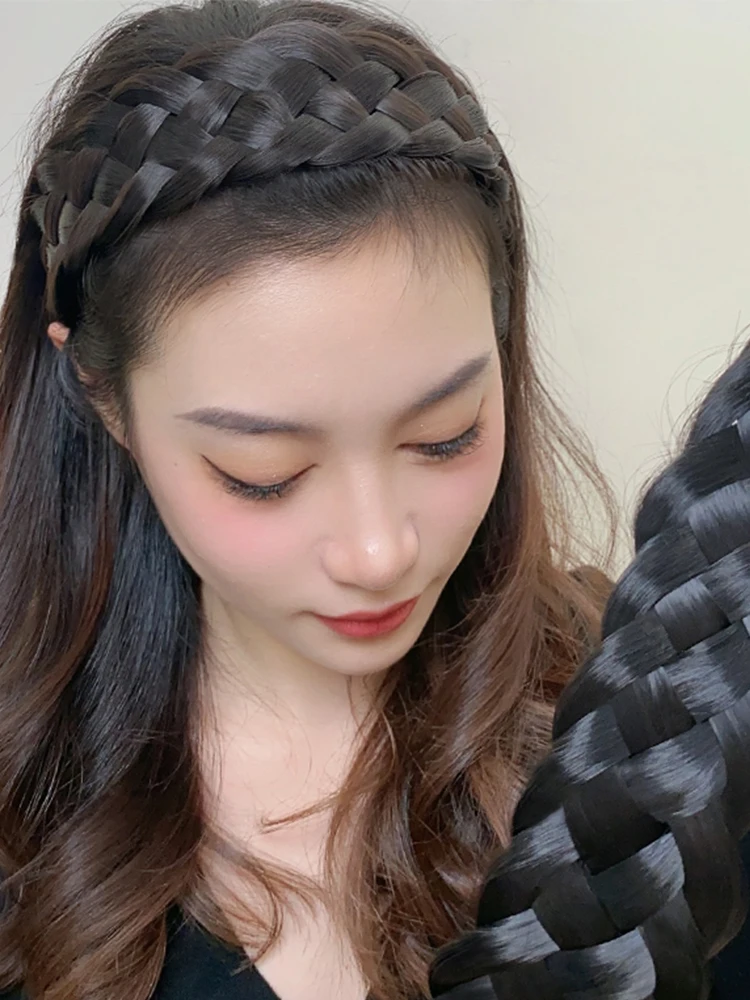 白髪まとめ髪のための柔らかさとカバー力：麻花辫スタイルヘアバンドの実用性解析