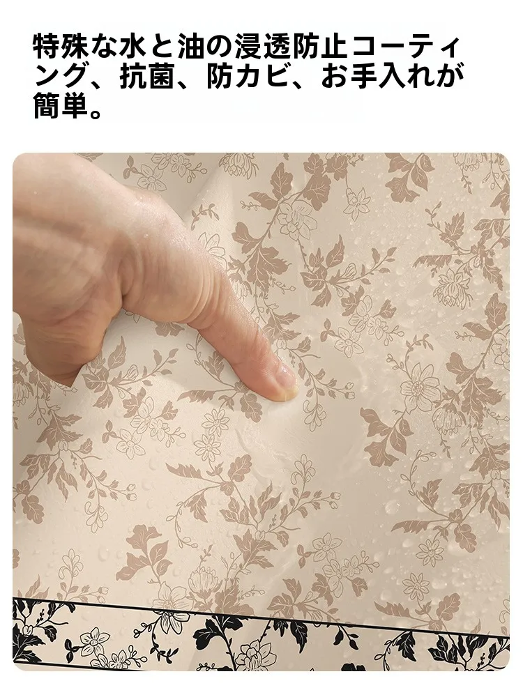 フランス風レトロテーブルクロス：防水・防油機能で快適な日常使いを実現