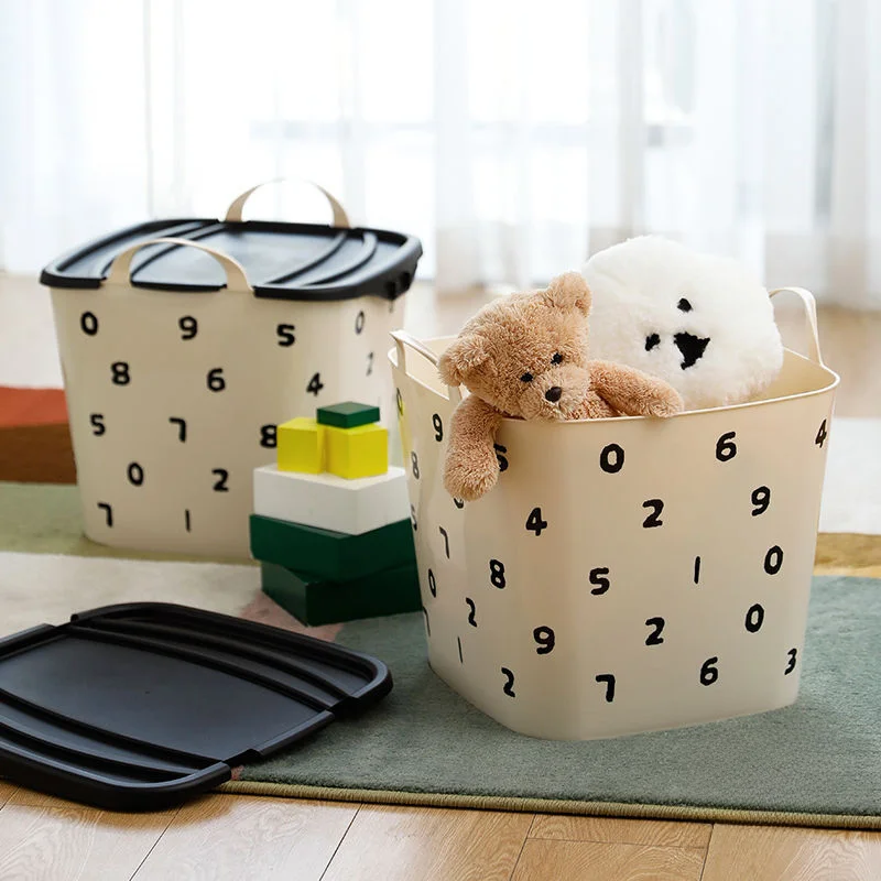 北欧風おもちゃ収納バスケット：ぬい服や衣類を効率的に収納するための最適解