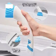 ダブルヘッド洗濯機用槽クリーニングブラシ【隙間洗浄・浴槽用・洗面器用・プラスチック製】