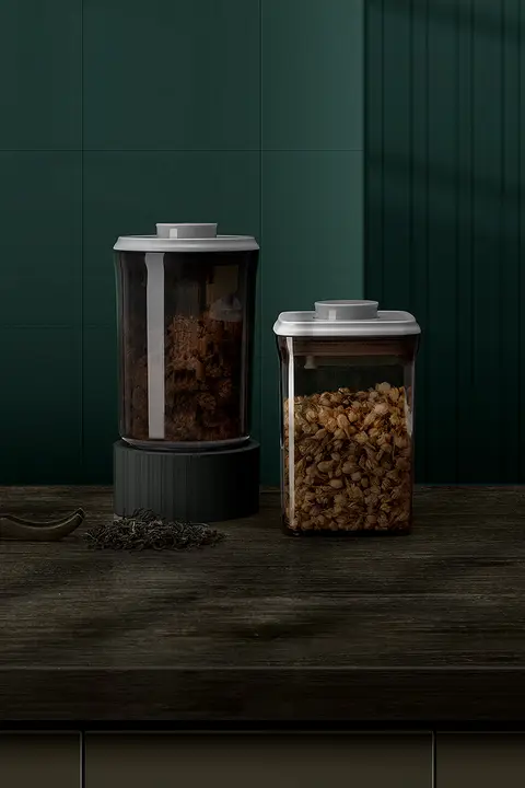 食品用ポータブルティーキャニスター【密閉保存・家庭用・プーアル茶用】