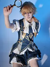 ロリータスタイルの王子衣装【貴族風シャツ・ベスト・ショートパンツ・エレガントなデザイン】（セットアップ対応）