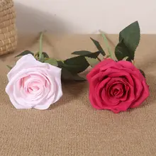 フロイド風ローズピンクのフェイクローズ【撮影小道具・花壁装飾用・シルクフラワー】