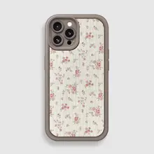 華やかな小花柄のスマホケース【全包タイプ・iPhoneや各種スマートフォン対応】