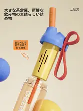 水筒 レディース 大容量 ストロー付き 耐熱 スポーツボトル 夏用 通学 フィットネス ジム 携帯用