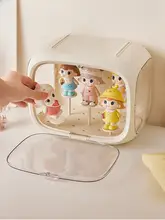 透明ディスプレイラック【フィギュア収納用・ブラインドボックス対応】