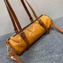 レザー製 サイドバッグ【ヴィンテージスタイル・高級感・斜め掛け】