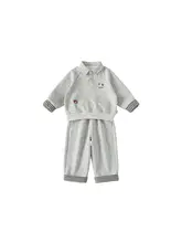 春季男の子用ファッションウェア【子供用・スタイリッシュ・カジュアル・長袖】（セットアップ対応）
