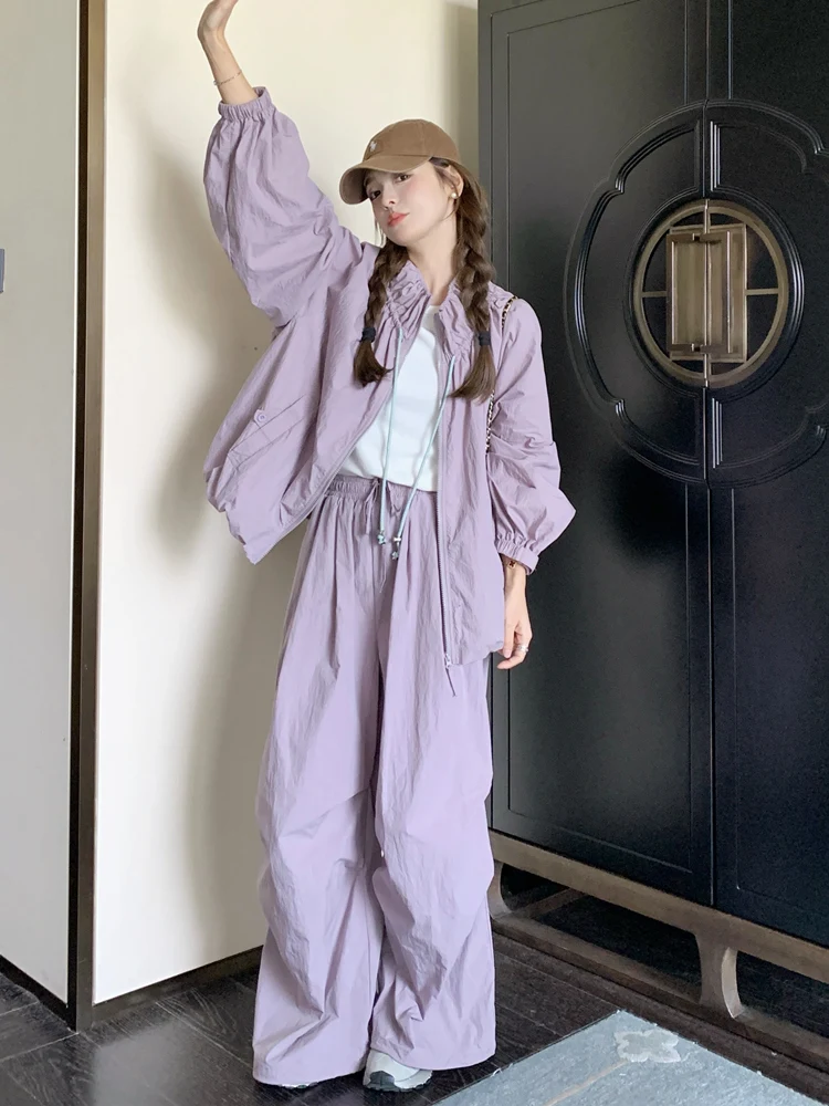 紫コーデが失敗する理由は？今こそ選ぶべき「ゆったり感」のトレンドカジュアルセットアップとは