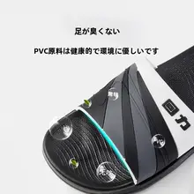 高級感ある厚底防滑サンダル【男女兼用・室内用・カジュアル】