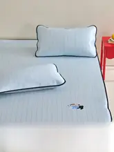 かわいいデザインのアイスシルク敷きパッド【洗える・折りたたみ可能・夏用】（セットアップ対応）