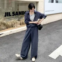 秋にぴったりのおしゃれなレディースカジュアルコーデ【ゆったりパンツ・トップス】（セットアップ対応）