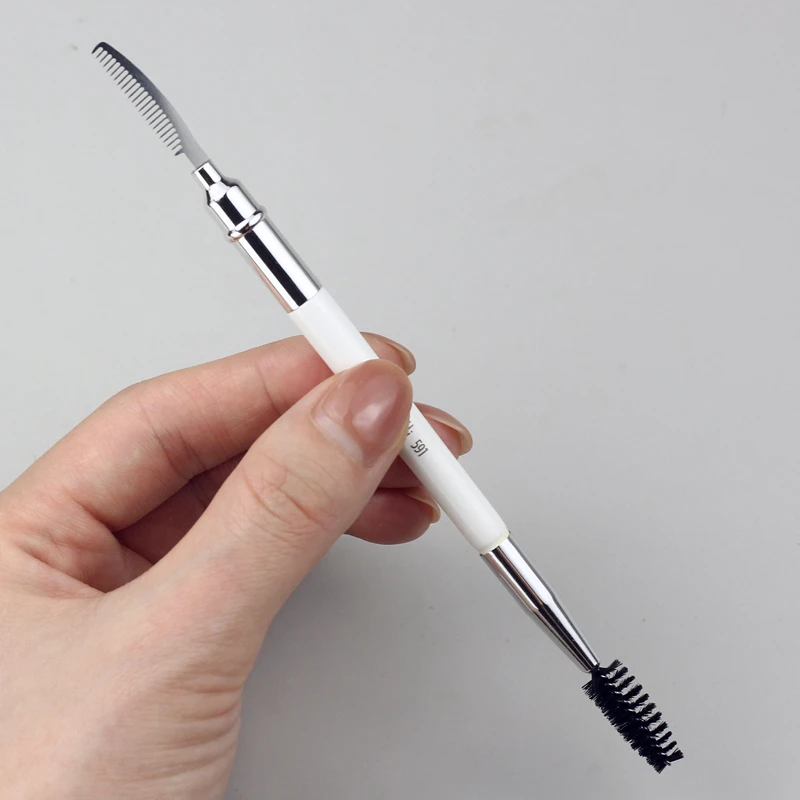 fillimilli ダブルヘッド眉ブラシで眉毛の形を自然に整える方法