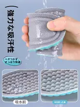 極上の柔らかさ！通気性抜群の運動靴インソール【抗菌・吸汗・クッション性】