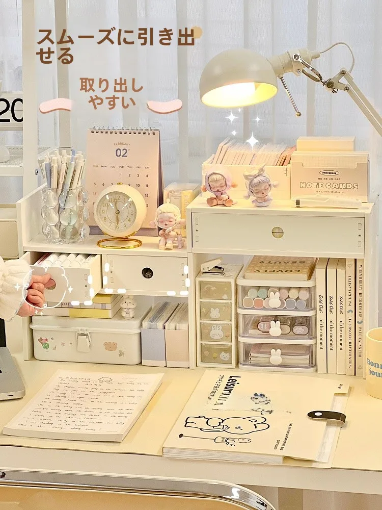 デスク用収納ラック：オープンラック本収納の効率的かつシンプルな解決策
