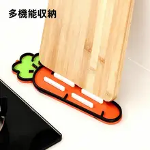 キッチン用鍋ふたラック【穴あけ不要・壁掛け式・マルチ機能】