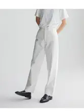 trueidea 夏用 デニムストレートパンツ【綿混・柔らかな質感・色落ちしにくい】