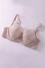 レースデザインのブラジャー【薄手・大きい胸を引き締める・女性用】