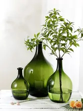 北欧風 シンプルガラス花瓶【大きいサイズ・水栽培・デコレーション用】