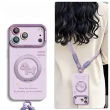 GGUU MagSafe対応iPhone用スマホケース【軽量・シリコン製・全包囲型・ストラップホール付き】