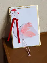 クリスマス飾りカード【立体デザイン・DIY・トナカイ・フラミンゴ・クリスマスツリー】