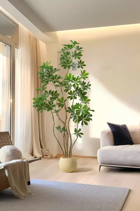 バイオニック植物 フロアプランツ 室内 リビング ソファ横 装飾 偽木
