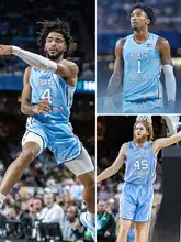 NCAA ノースカロライナ 大学 バスケットボール ユニフォーム セット【リバーシブル・トレーニング用・チーム用】