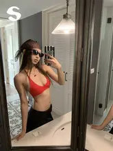 夏用 吊りストラップブラトップ【美背デザイン・パッド付き】（セットアップ対応）