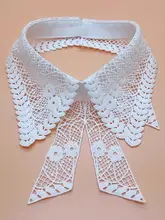 レース刺繍のファッション襟【DIY用・衣服アクセサリー・スタイリッシュデザイン】