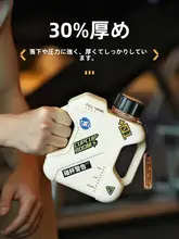 大容量トライタン製スポーツ水筒【ストロー付き・耐衝撃・高温対応・夏用】