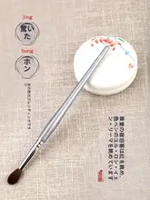琴制 メイクブラシ驚鴻シリーズ499 丸型グラデーションアイシャドウブラシ【小型・鼻影ブラシ付き】
