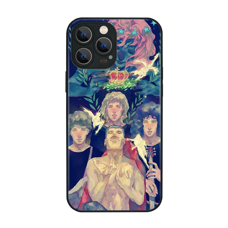 スマホケース se2：日韓風插画デザインの鋼化玻璃保護ケースの実用性と性能解析
