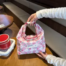 おしゃれなランチバッグ【保温機能・持ち運び便利・通勤用】