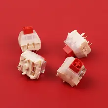 キースイッチ メカニカルキーボード ホットスワップ対応 タムキーボード用 BOX軸 赤小豆 プリン 杜若 カナリア 「Kailh」