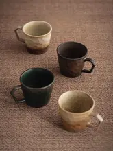 器 家庭用 粗陶 日本式 陶器 ヴィンテージ コーヒーカップ