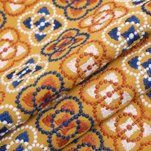 厚手コットンリネン生地の多色刺繍クッションカバー【抱き枕・ティッシュボックス・人形用】（セットアップ対応）