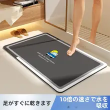 吸水性 臭い対策 ドライマット【トイレ用・防滑・耐汚れ】