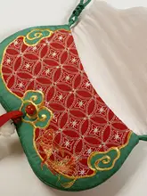 復古風刺繍ショルダーバッグ【美しいハンドバッグ・可愛いデザイン】