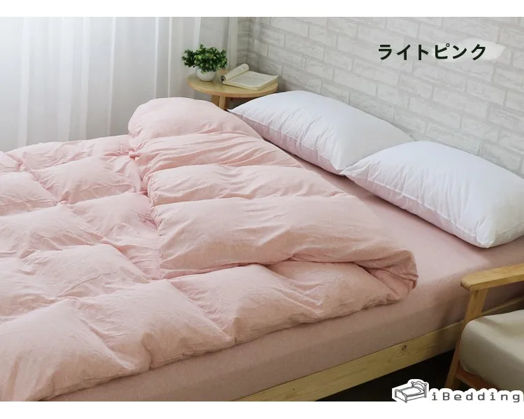 プレーンニットコットン布団カバー：四季通用の全棉カバーで快適な寝心地を実現