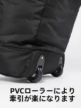 black dog 大容量収納バッグ【アウトドア・手提げ・旅行用】
