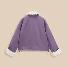 韓国風レトロデザインの加絨コート【小柄対応・冬用・通勤スタイル】