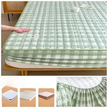 新疆綿混合のマットレス保護カバー【冬用・全包・シングルサイズ】