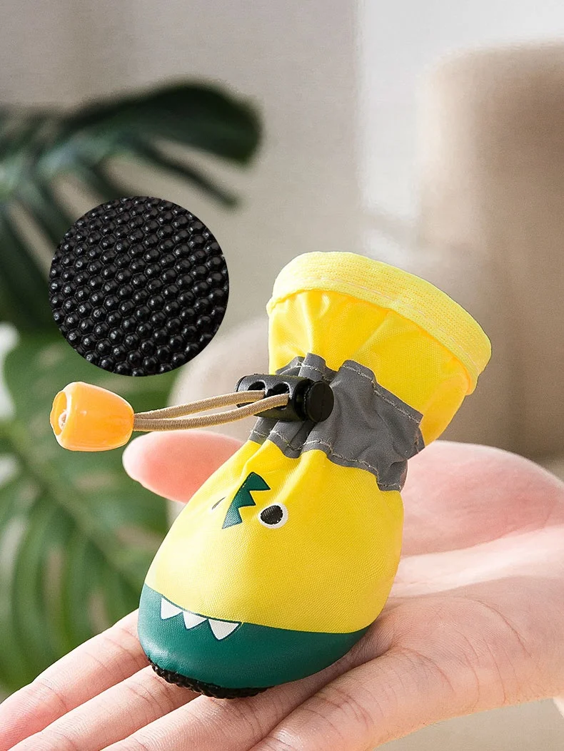 hipidog 小鳄魚デザインの犬用防水シューズ：夏用通気性と防滑性能を実証