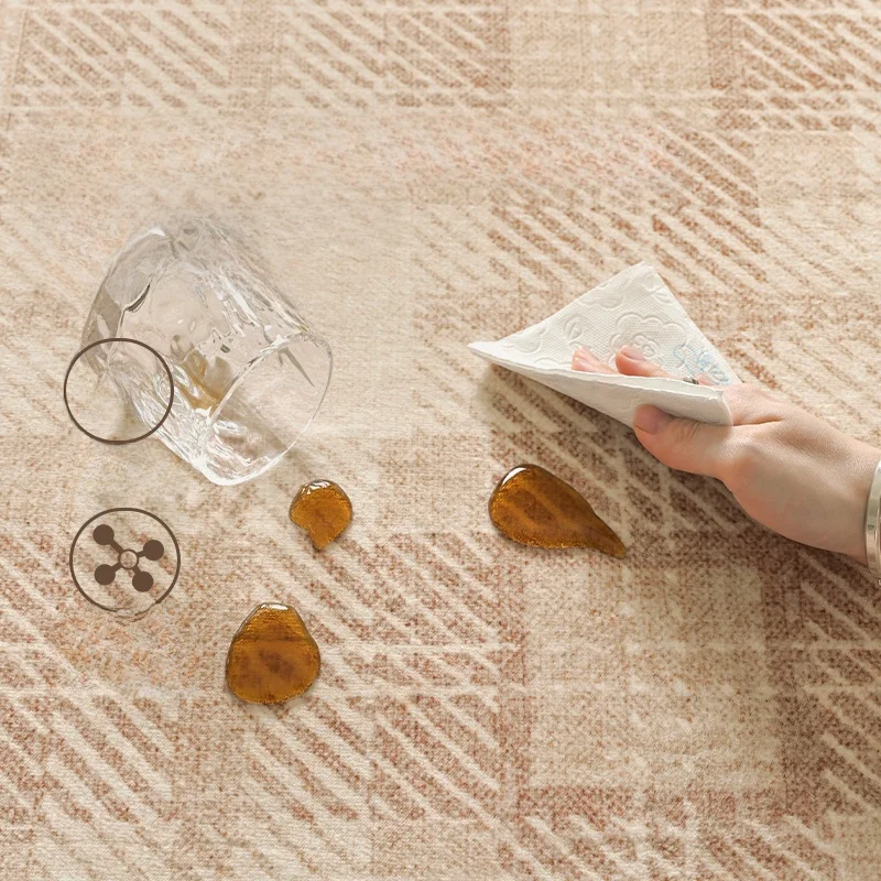 フレンチスタイルのクリーム色ラグは防ダニ性と洗濯可否でどう評価されるか？
