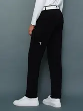 Europeantour ゴルフ用 メンズ秋冬用ストレッチパンツ【保温タイプ・ストレートフィット】
