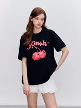 クラシックプリント半袖Tシャツ【春夏用・フィット・カジュアル】