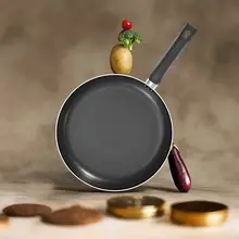 Supor 家庭用 フライパン【ノンスティック・ステーキ・薄焼き・卵焼き用・ガス・IH対応】