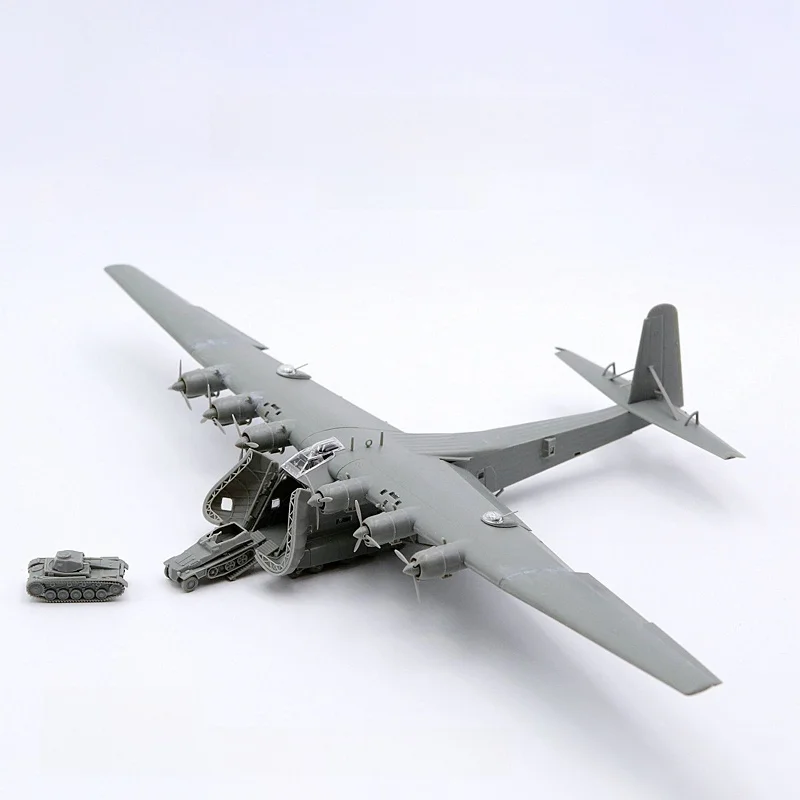 組み立て式航空機模型【大型貨物機・車両付き・1:144スケール】の実際の性能と使い方