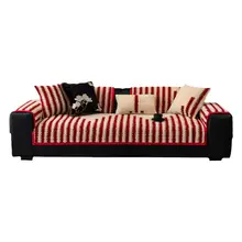 冬用 毛糸ソファクッション【防滑・高級感あるデザイン】